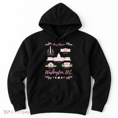 Washington Dc Cherry Blossom Monut Gift Hoodie