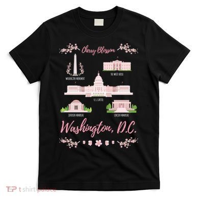 Washington Dc Cherry Blossom Monut Gift T-Shirt