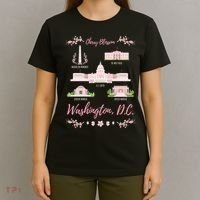 Washington Dc Cherry Blossom Monut Gift T-Shirt thumb 4