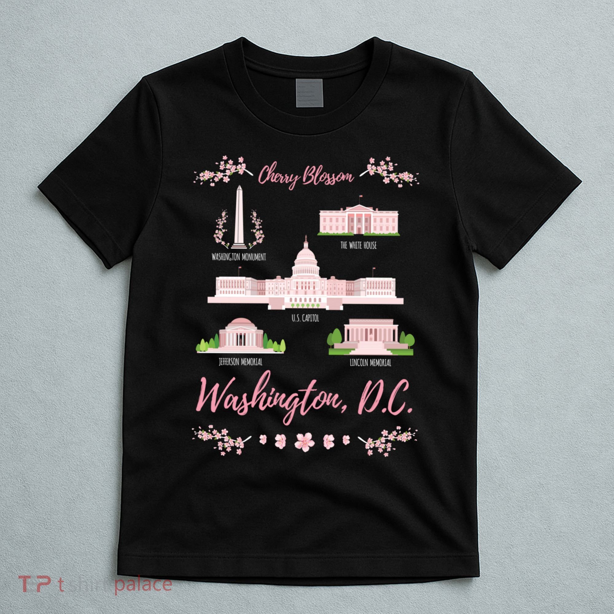Washington Dc Cherry Blossom Monut Gift T-Shirt
