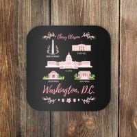 Washington Dc Cherry Blossom Monut Gift Coaster thumb 0