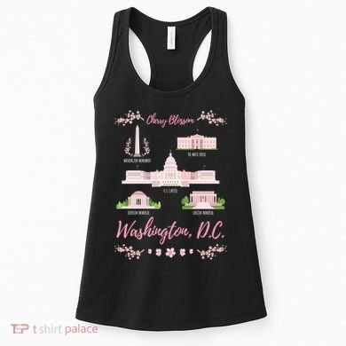 Washington Dc Cherry Blossom Monut Gift Women's Tank Top