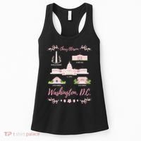 Washington Dc Cherry Blossom Monut Gift Women's Tank Top thumb 0