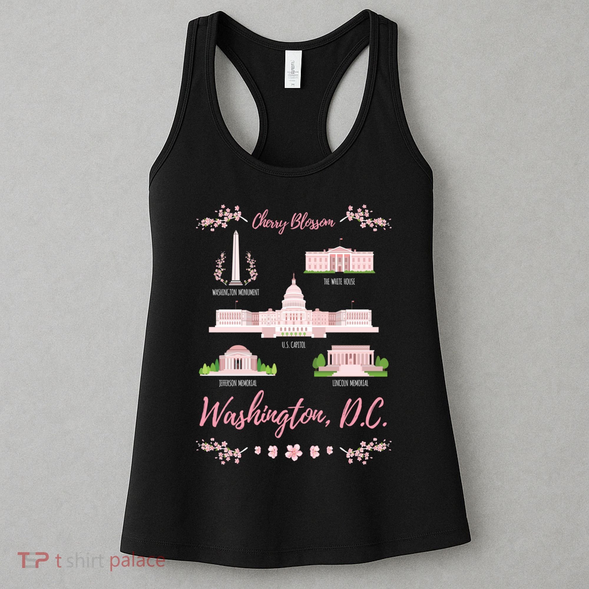 Washington Dc Cherry Blossom Monut Gift Women's Tank Top