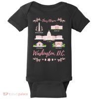 Washington Dc Cherry Blossom Monut Gift Baby Bodysuit thumb 0