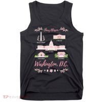 Washington Dc Cherry Blossom Monut Gift Tank Top thumb 0