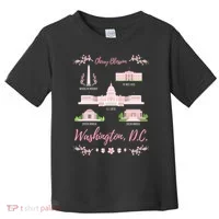 Washington Dc Cherry Blossom Monut Gift Toddler T-Shirt thumb 0
