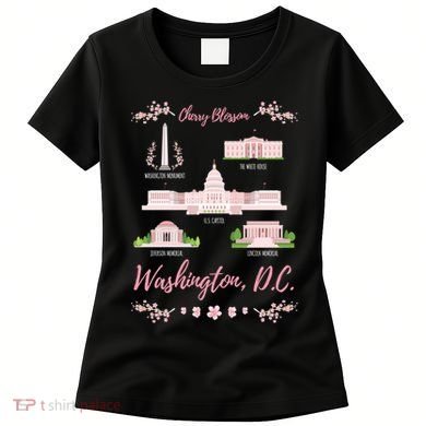 Washington Dc Cherry Blossom Monut Gift Women's T-Shirt