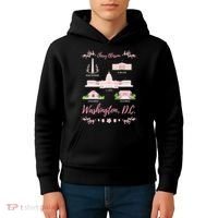 Washington Dc Cherry Blossom Monut Gift Kids Hoodie thumb 4