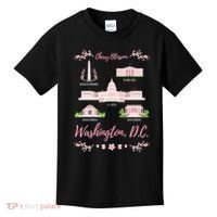 Washington Dc Cherry Blossom Monut Gift Kids T-Shirt thumb 0