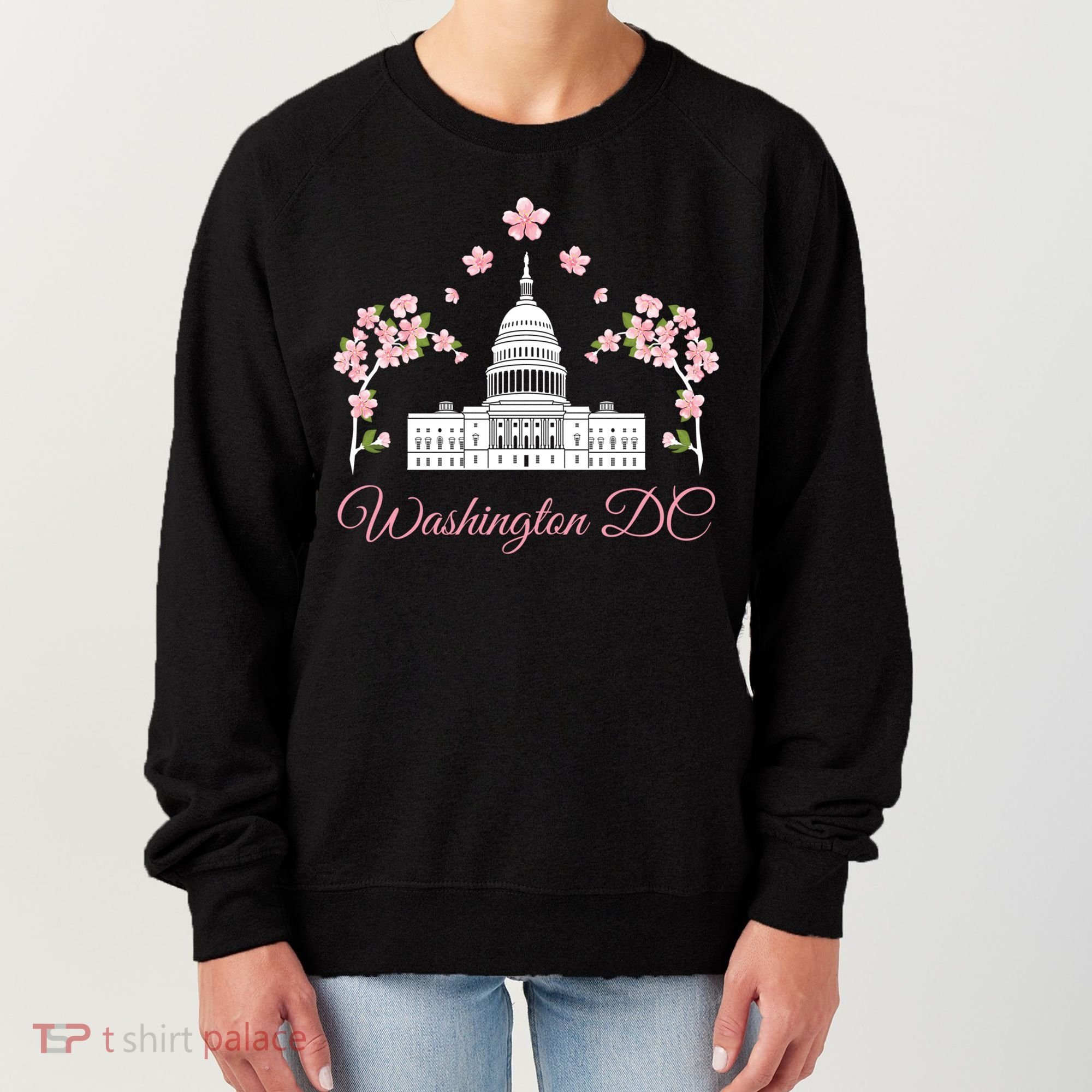 Washington Dc Cherry Blossom Gift Women's Sweatshirt