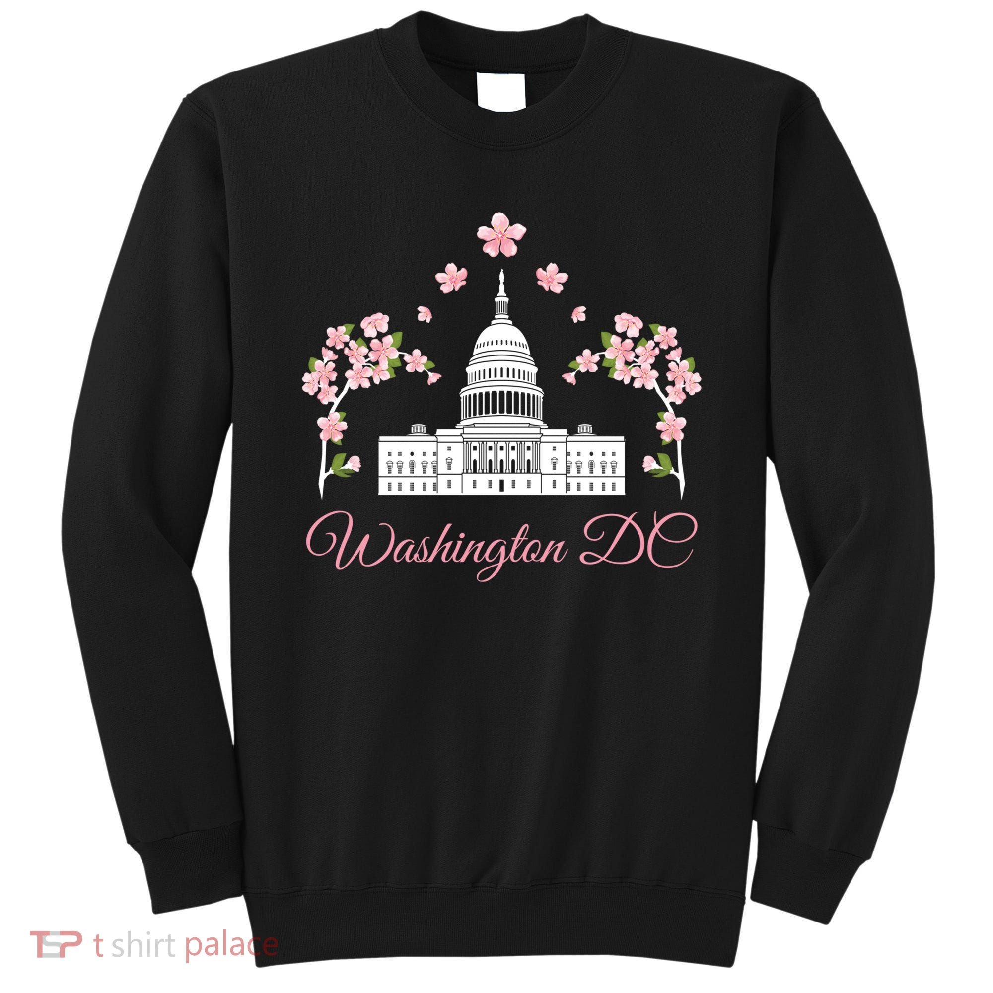 Washington Dc Cherry Blossom Gift Sweatshirt