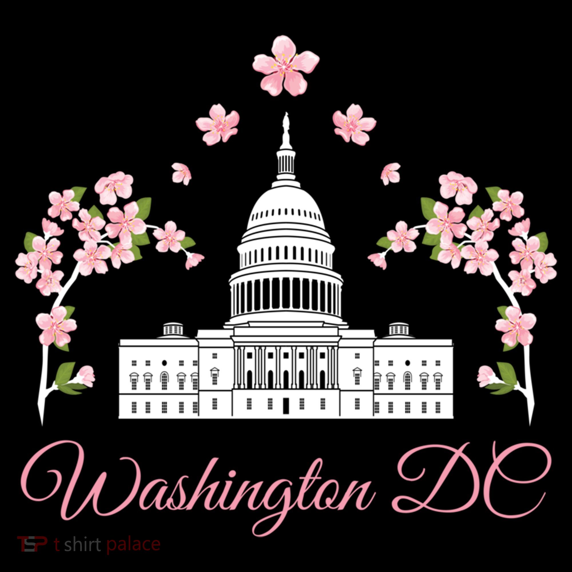 Washington Dc Cherry Blossom Gift Sweatshirt