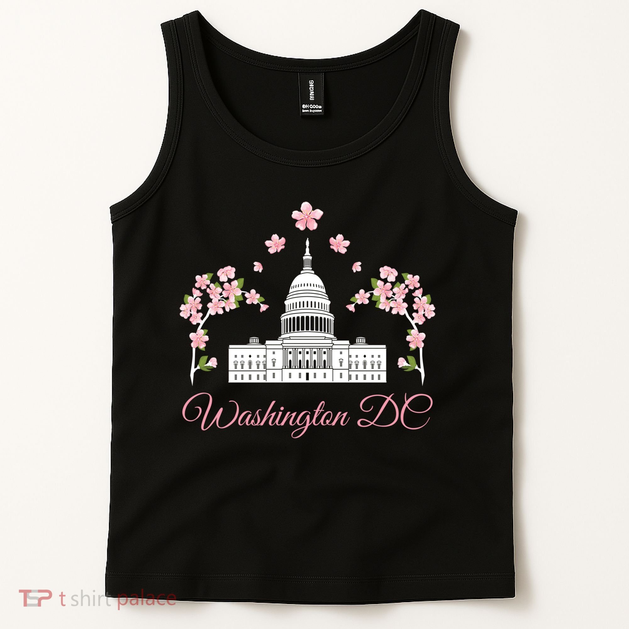 Washington Dc Cherry Blossom Gift Tank Top
