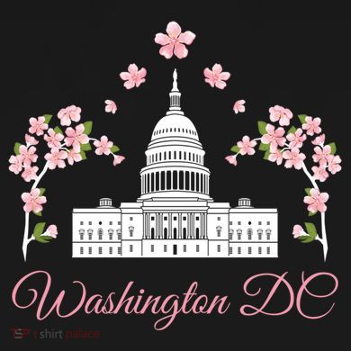 Washington Dc Cherry Blossom Gift Tank Top