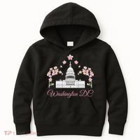 Washington Dc Cherry Blossom Gift Kids Hoodie thumb 0
