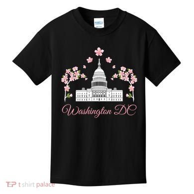 Washington Dc Cherry Blossom Gift Kids T-Shirt