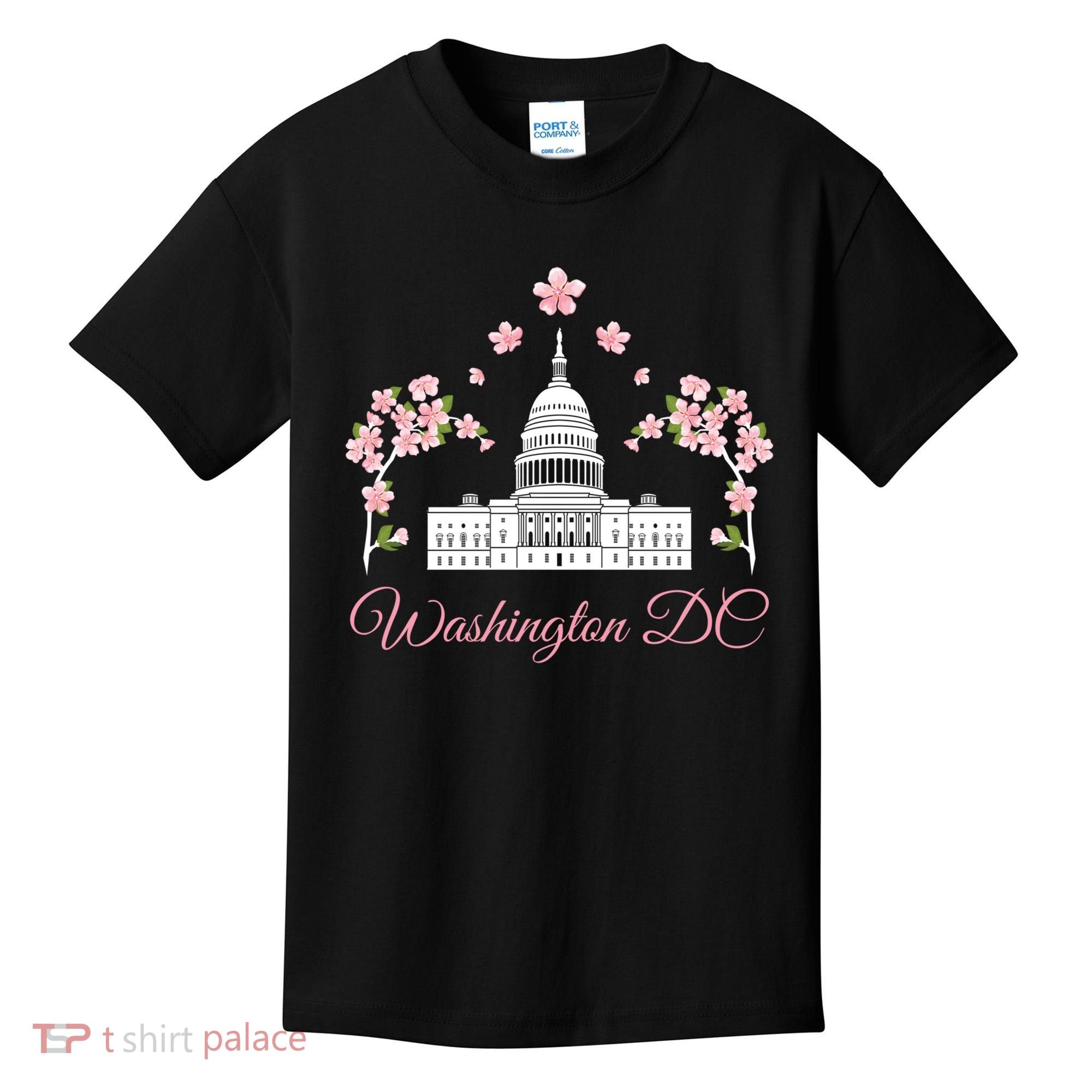 Washington Dc Cherry Blossom Gift Kids T-Shirt