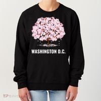 Washington Dc Cherry Blossom Tree Bloom Festival Gift Women's Sweatshirt thumb 0