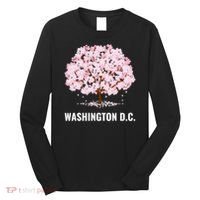 Washington Dc Cherry Blossom Tree Bloom Festival Gift Long Sleeve Shirt thumb 0