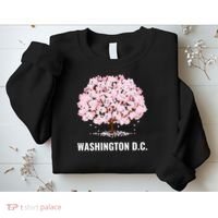 Washington Dc Cherry Blossom Tree Bloom Festival Gift Sweatshirt thumb 2