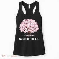 Washington Dc Cherry Blossom Tree Bloom Festival Gift Women's Tank Top thumb 0