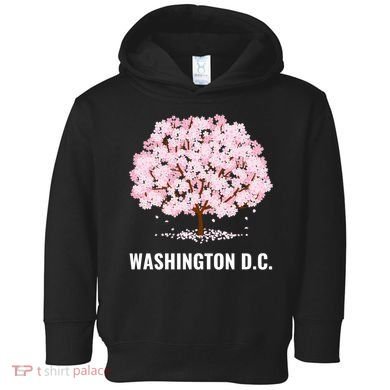 Washington Dc Cherry Blossom Tree Bloom Festival Gift Toddler Hoodie