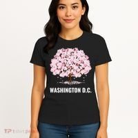 Washington Dc Cherry Blossom Tree Bloom Festival Gift Women's T-Shirt thumb 4