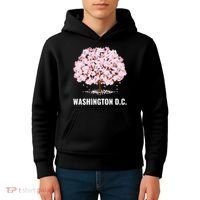 Washington Dc Cherry Blossom Tree Bloom Festival Gift Kids Hoodie thumb 4