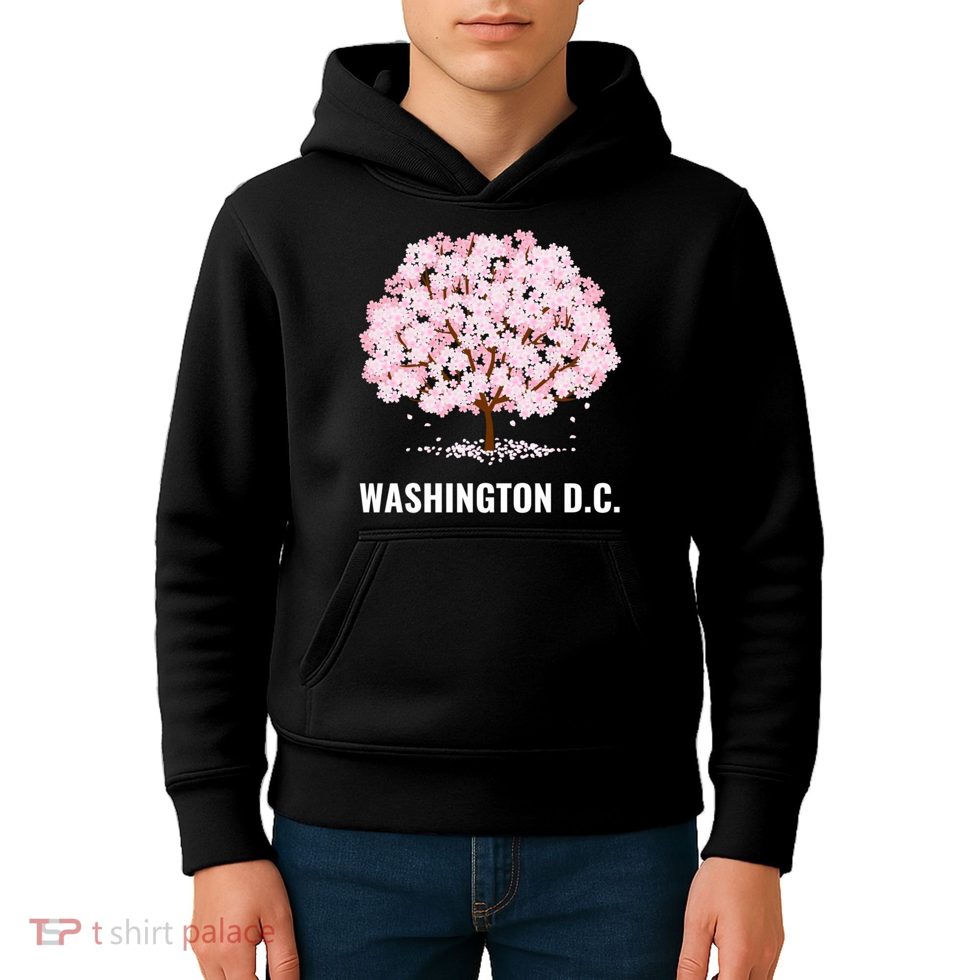 Washington Dc Cherry Blossom Tree Bloom Festival Gift Kids Hoodie