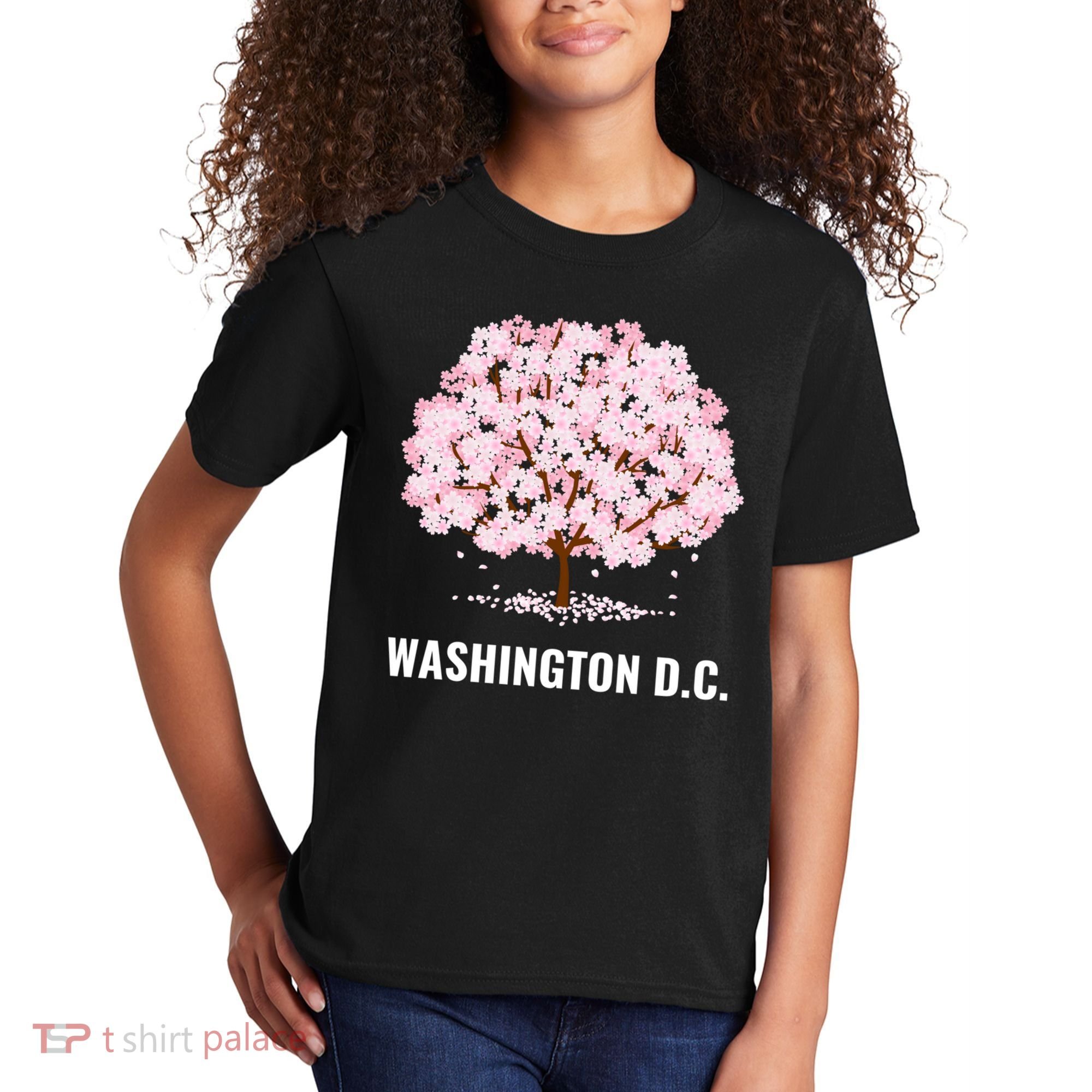 Washington Dc Cherry Blossom Tree Bloom Festival Gift Kids T-Shirt