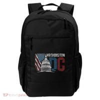 Washington Dc Capitol Hill Usa Flag Souvenir Backpack thumb 0