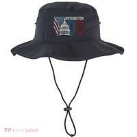 Washington Dc Capitol Hill Usa Flag Souvenir Bucket Hat thumb 0