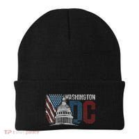 Washington Dc Capitol Hill Usa Flag Souvenir Beanie thumb 0