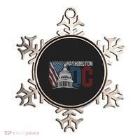 Washington Dc Capitol Hill Usa Flag Souvenir Ornament thumb 0