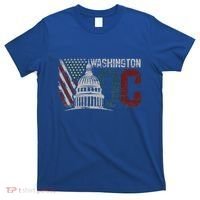Washington Dc Capitol Hill Usa Flag Souvenir T-Shirt thumb 0