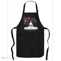 Washington Dc Capitol Building Cherry Blossoms Apron thumb 0