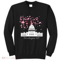 Washington Dc Capitol Building Cherry Blossoms Sweatshirt thumb 0
