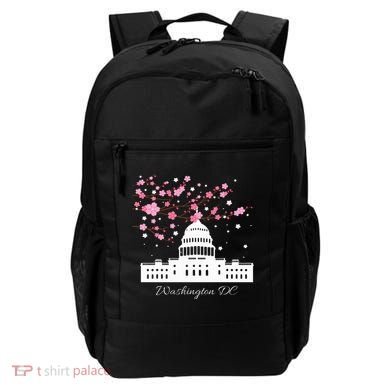 Washington Dc Capitol Building Cherry Blossoms Backpack