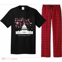 Washington Dc Capitol Building Cherry Blossoms Pajama Set thumb 0