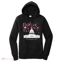 Washington Dc Capitol Building Cherry Blossoms Women's Hoodie thumb 0