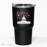 Washington Dc Capitol Building Cherry Blossoms Tumbler thumb 0
