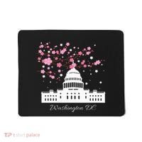 Washington Dc Capitol Building Cherry Blossoms Mousepad thumb 0