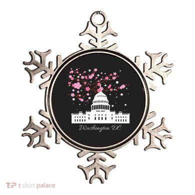 Washington Dc Capitol Building Cherry Blossoms Ornament