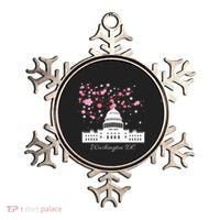 Washington Dc Capitol Building Cherry Blossoms Ornament thumb 0
