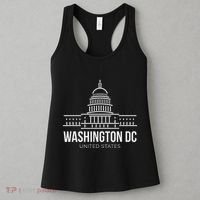 Washington Dc Capitol Hill Usa City Landmark Women's Tank Top thumb 3