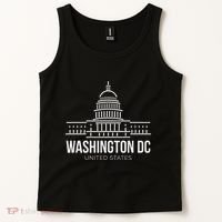 Washington Dc Capitol Hill Usa City Landmark Tank Top thumb 2
