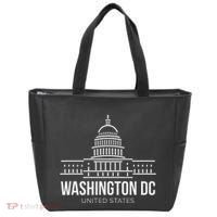 Washington Dc Capitol Hill Usa City Landmark Tote Bag thumb 0