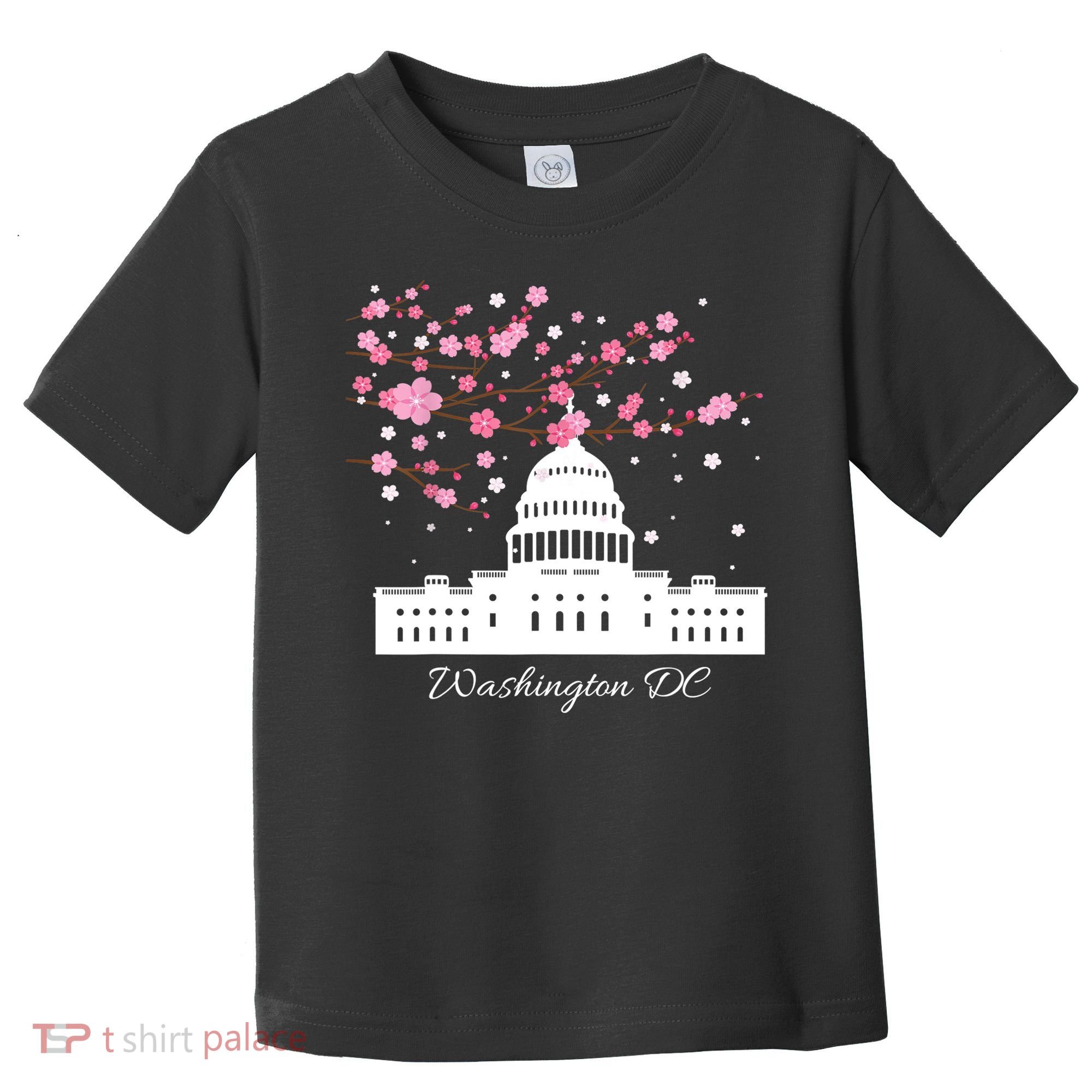 Washington DC Capitol Building Cherry Blossoms TShirt Toddler T-Shirt