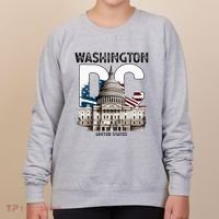 Washington Dc Capitol Hill Usa Souvenirs Gifts Women's Sweatshirt thumb 0